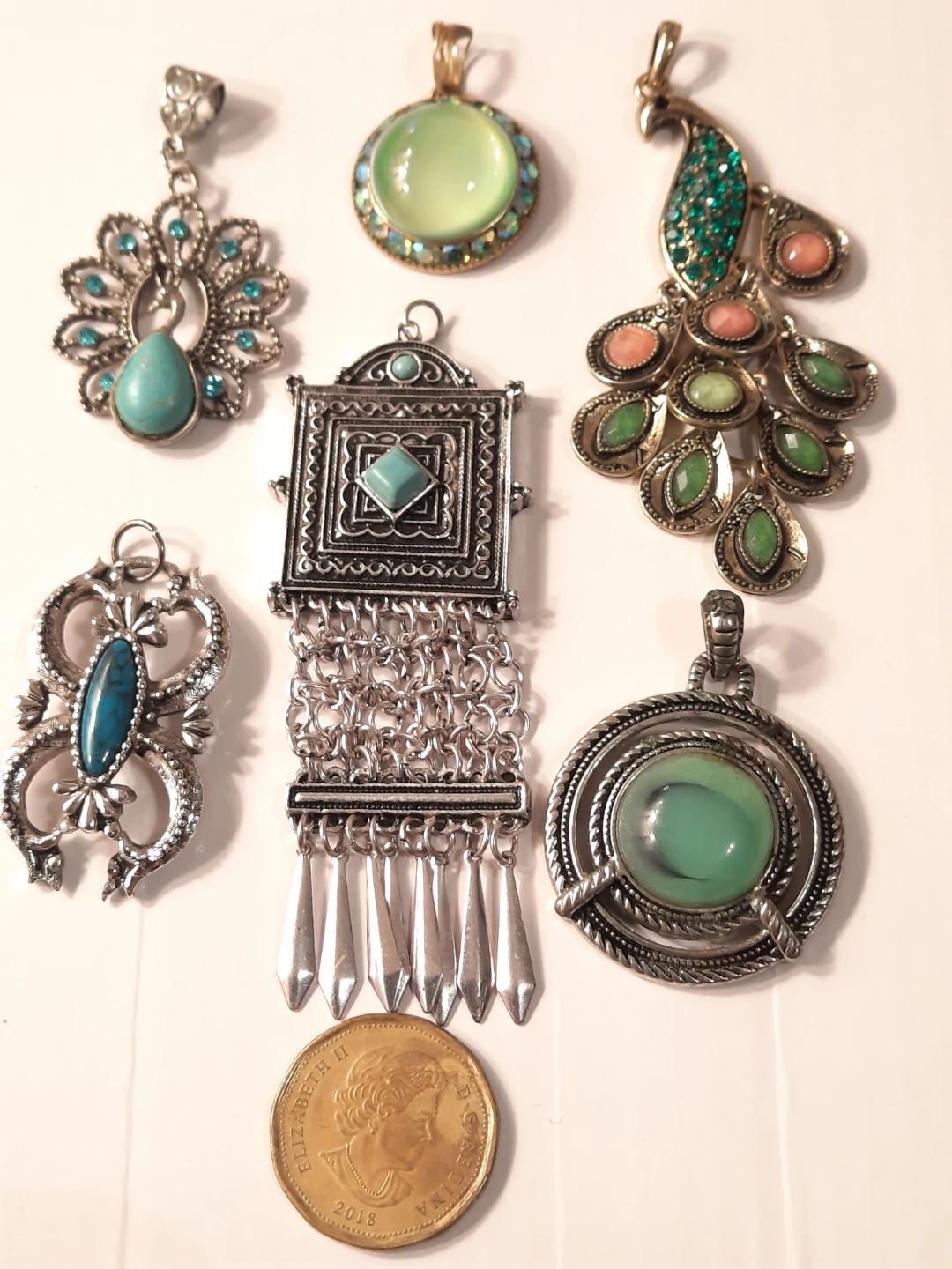Set of 6 Assorted Pendants - photo 3
