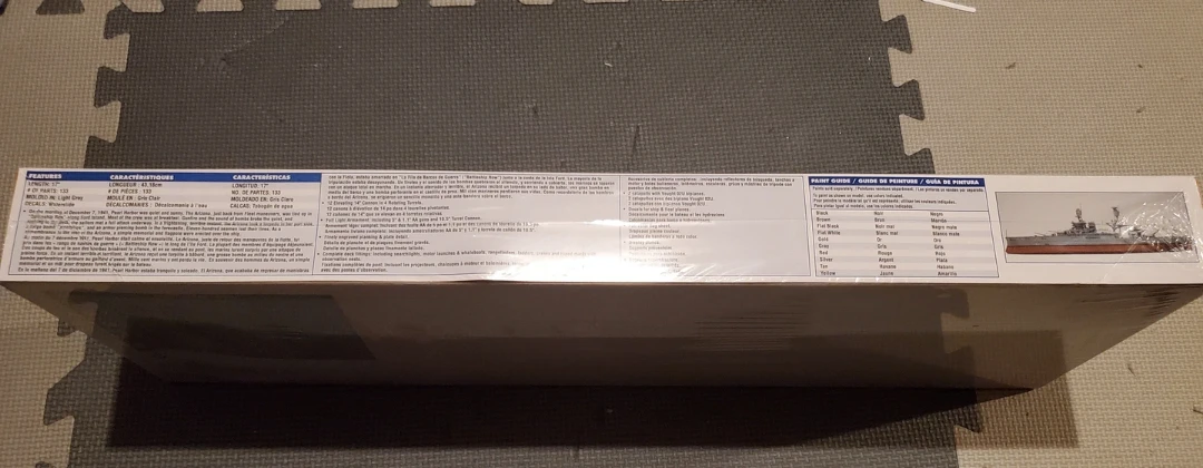 Revell USS Arizona Pacific Fleet Battleship Model Kit - photo 3