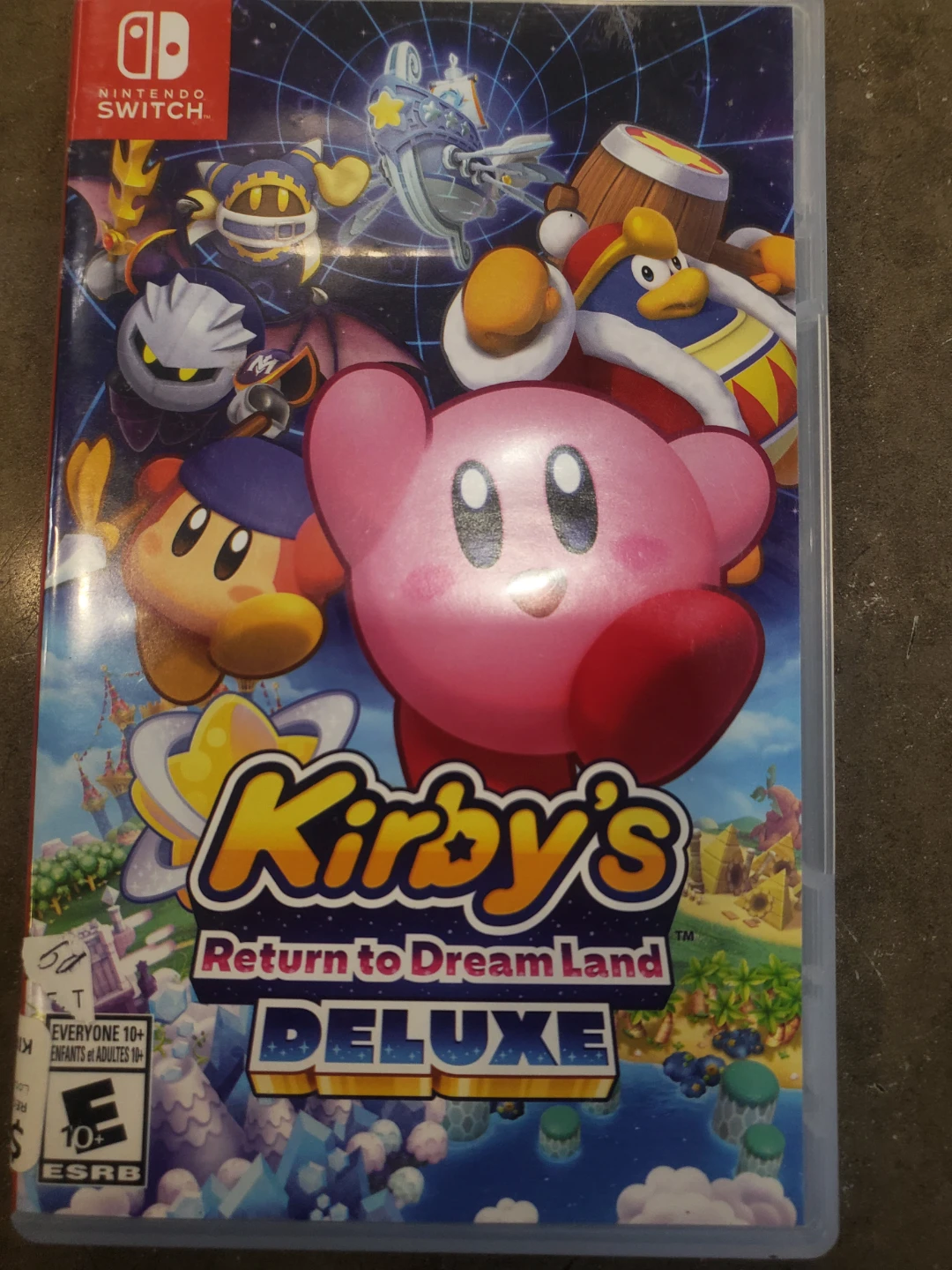 Kirby's Return to Dream Land Deluxe Nintendo Switch Game