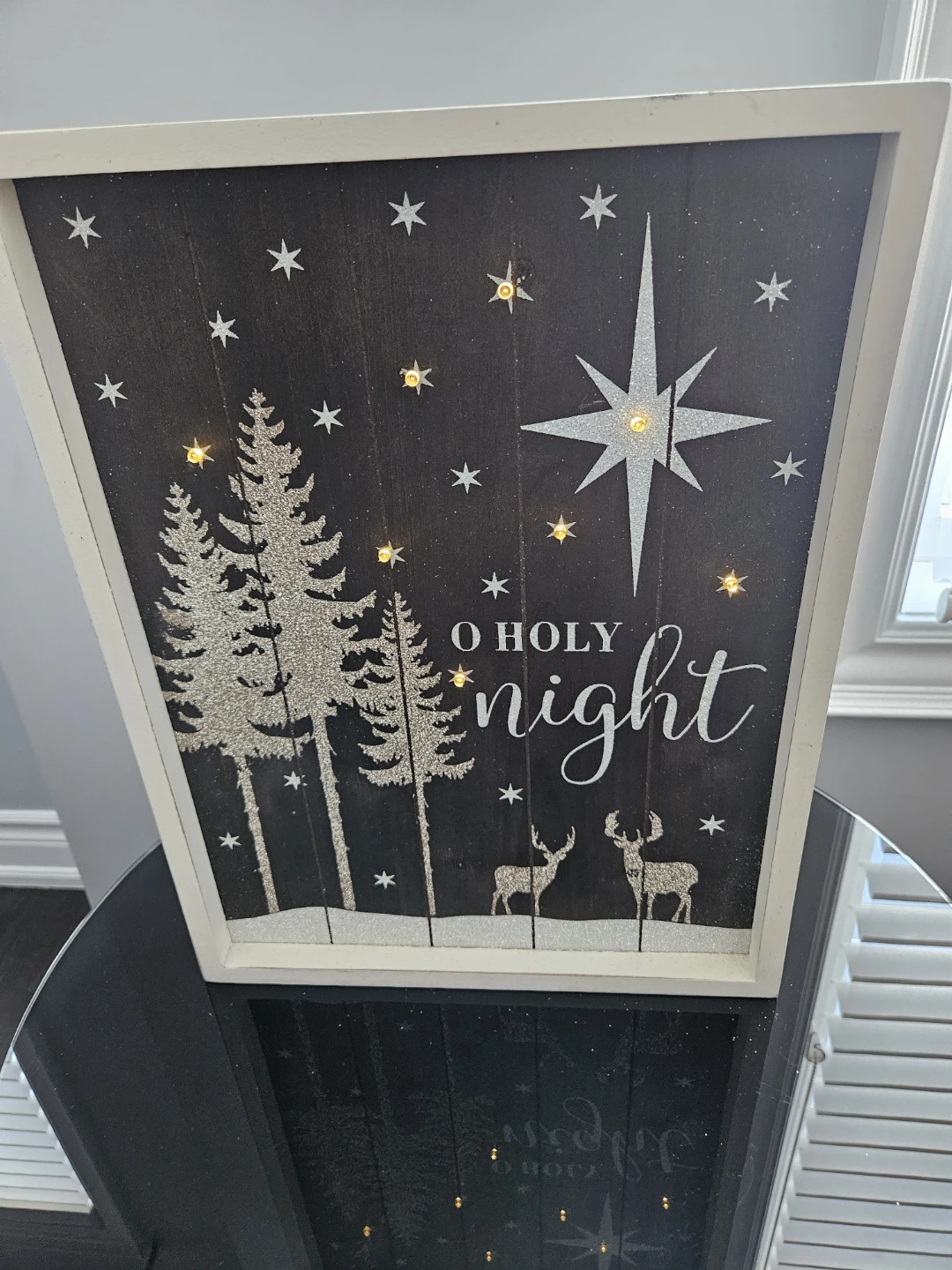O Holy Night Light Up Wall Decor - photo 2