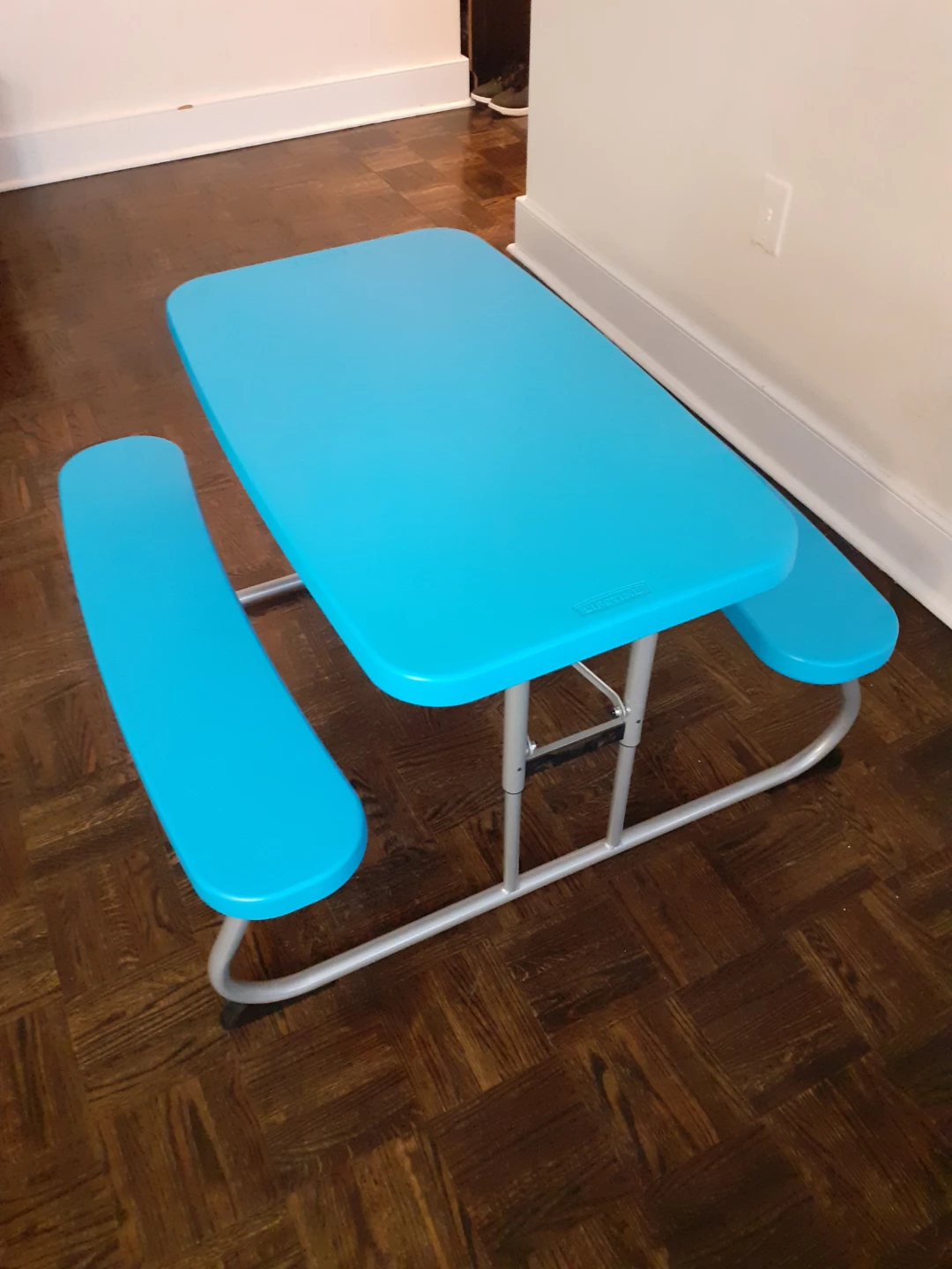 Kids Picnic Table Blue