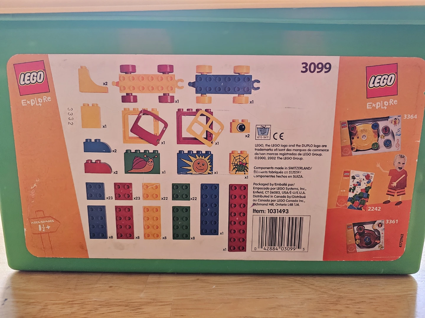 LEGO Explore Preschool Building Toy Tub 3099 - photo 2