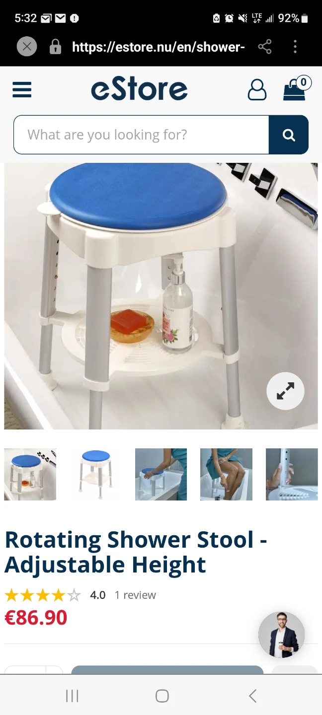 Drive Rotating Shower Stool - photo 3