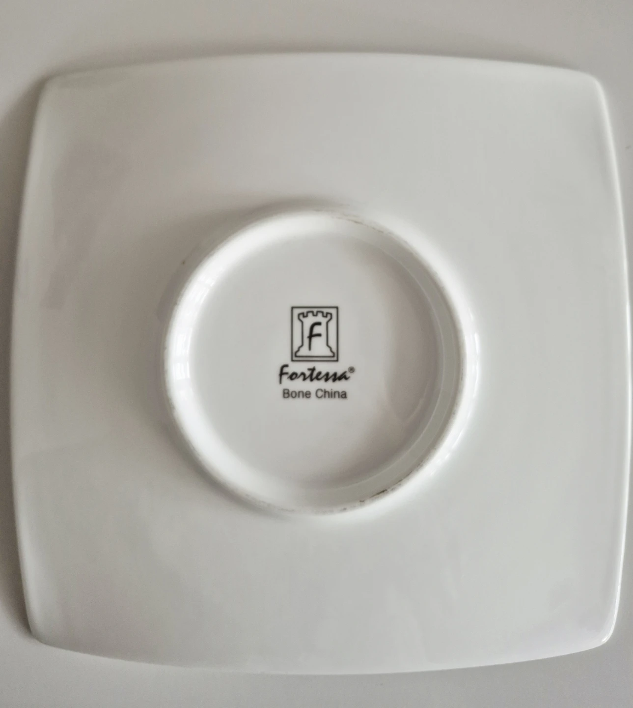 Fortessa Bone China Square Plates (Set of 3) - photo 4