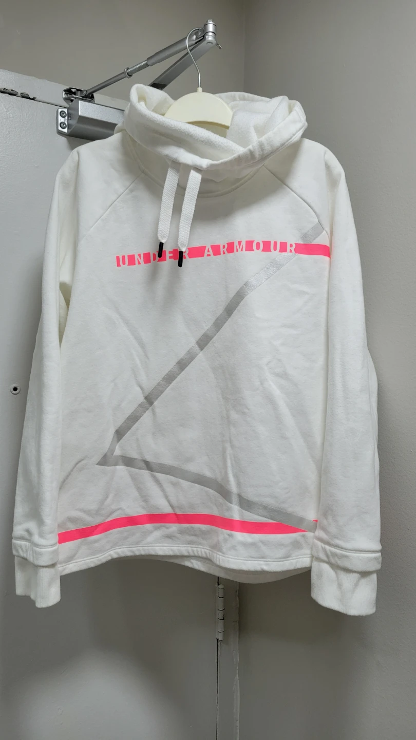 Under Armour White Hoodie MD