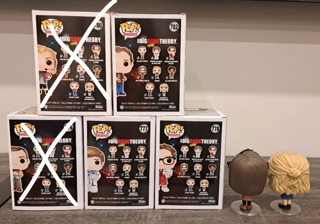 🌏 Big Bang Theory | Stuart Leonard Howard +more Funko Pop - photo 3