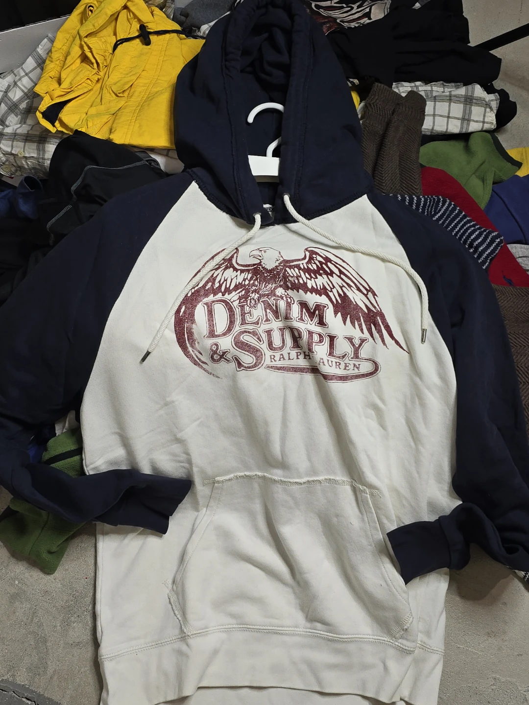 Vintage 90s Denim & Supply Ralph Lauren Hoodie