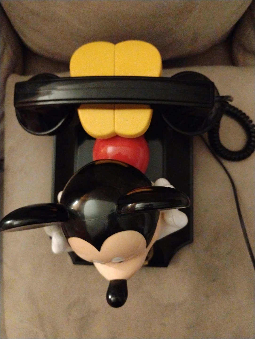 Mickey Mouse Rotary Dial Telephone - photo 4