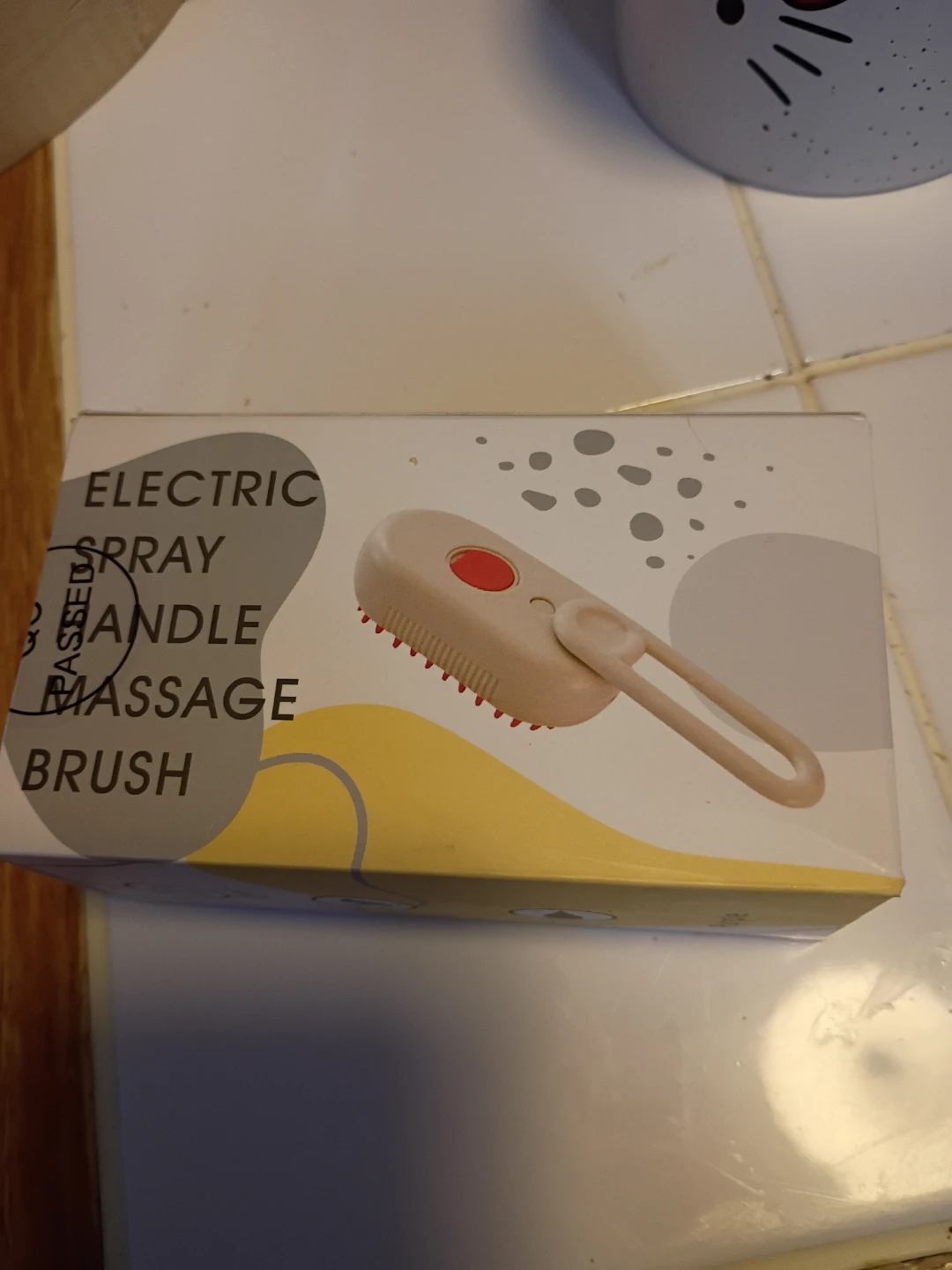 Electric Spray Handle Massage Brush