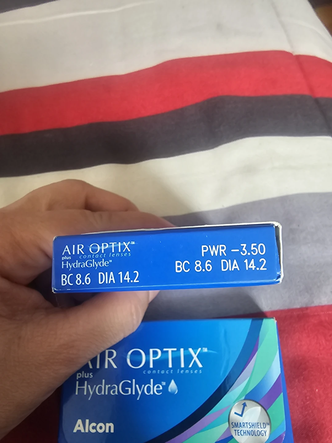 Alcon Air Optix Plus HydraGlyde Contact Lenses - photo 3
