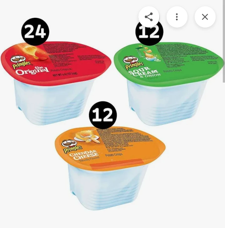 Pringles Snack Stacks Potato Crisps Variety Pack - 48 Cups - photo 2