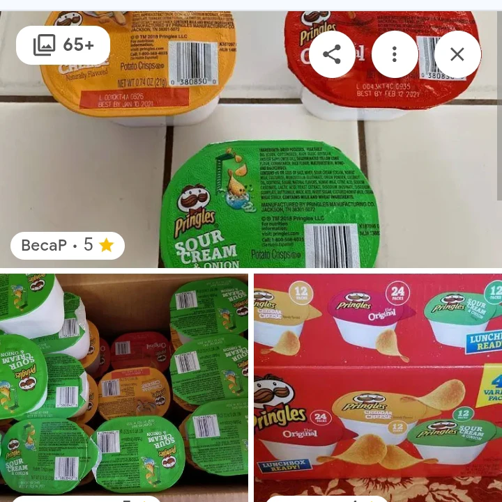 Pringles Snack Stacks Potato Crisps Variety Pack - 48 Cups - photo 3