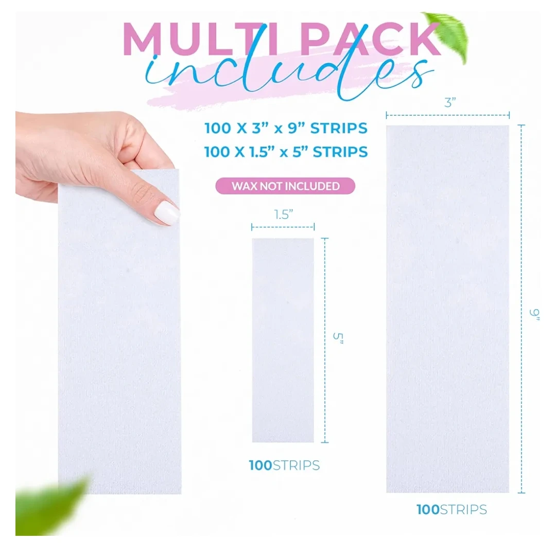 Tifara Beauty Professional Waxing Strips - 200 Pack - photo 3
