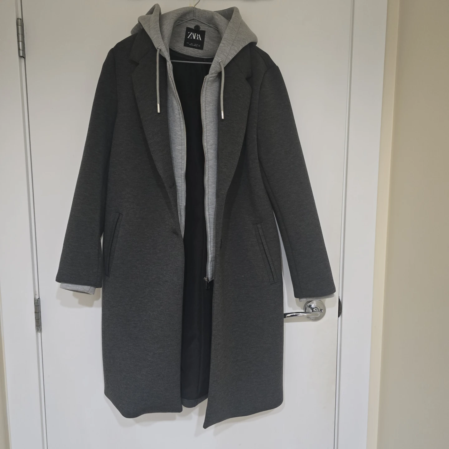ZARA Hooded Coatigan - Size L