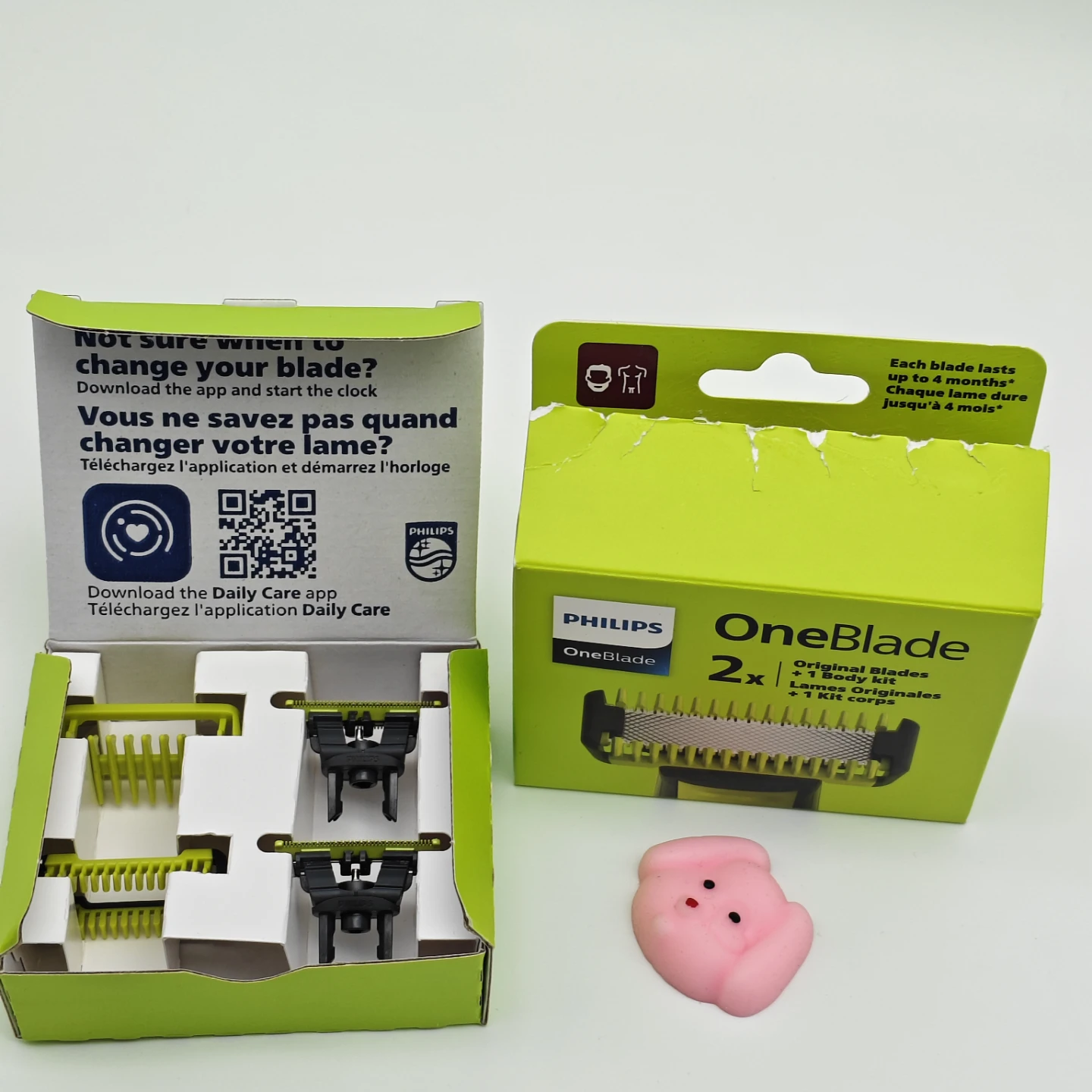 Philips OneBlade Original Blades 2X + 1 Body Kit - photo 3