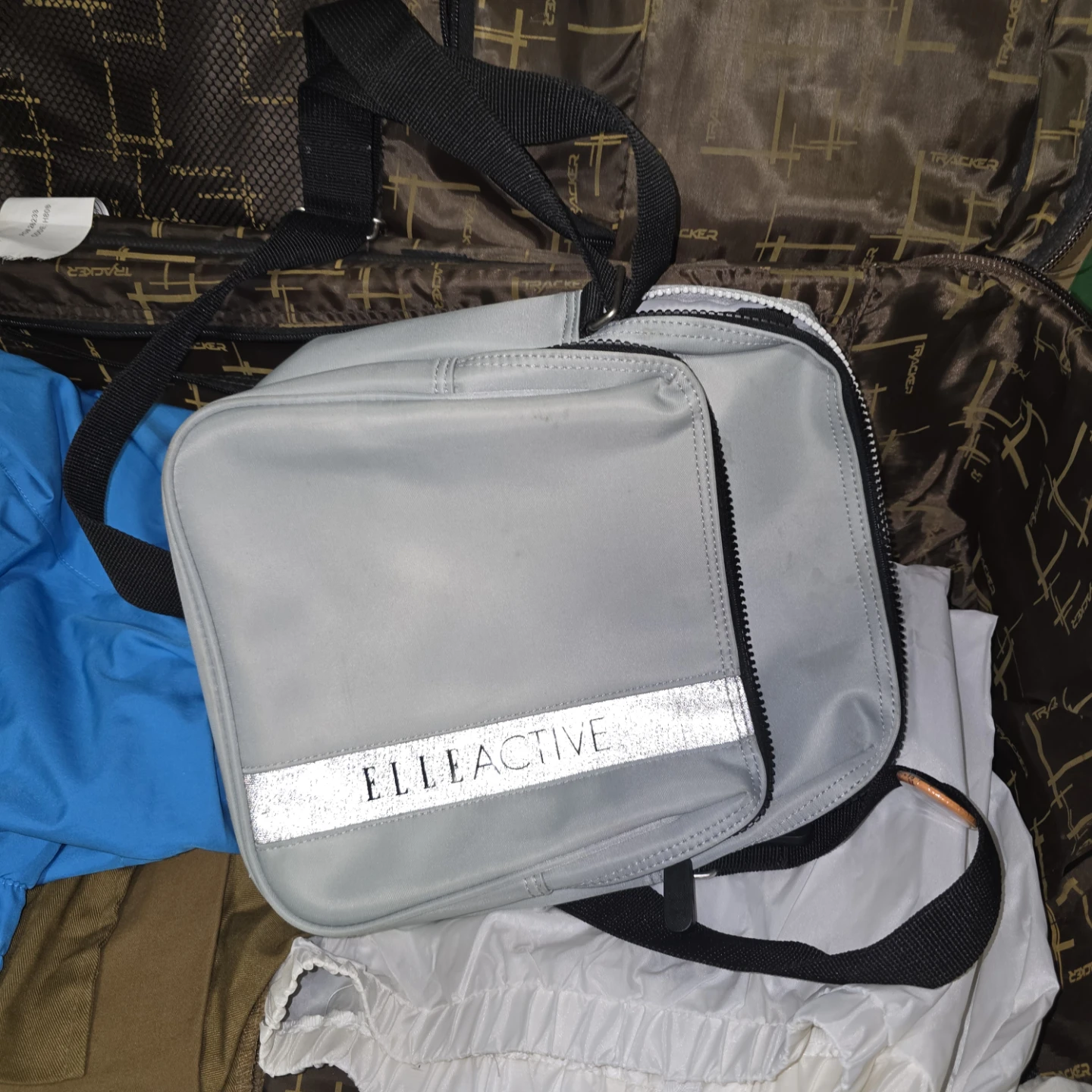 Elle Active Grey Crossbody Bag