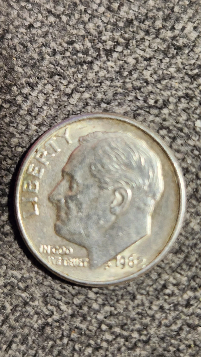 1962 US Silver Dime