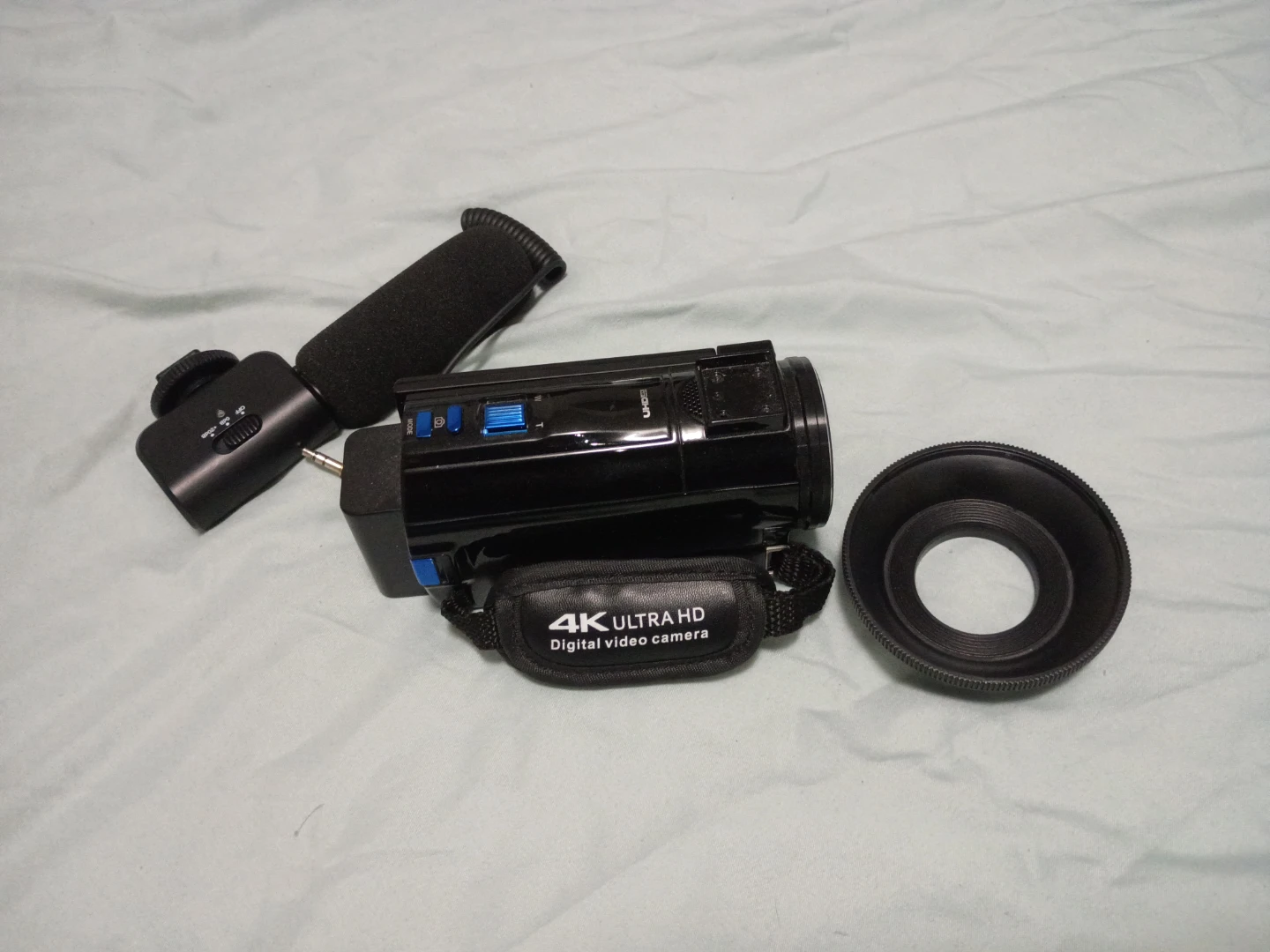 4K Ultra HD Digital Video Camera with Microphone - photo 3