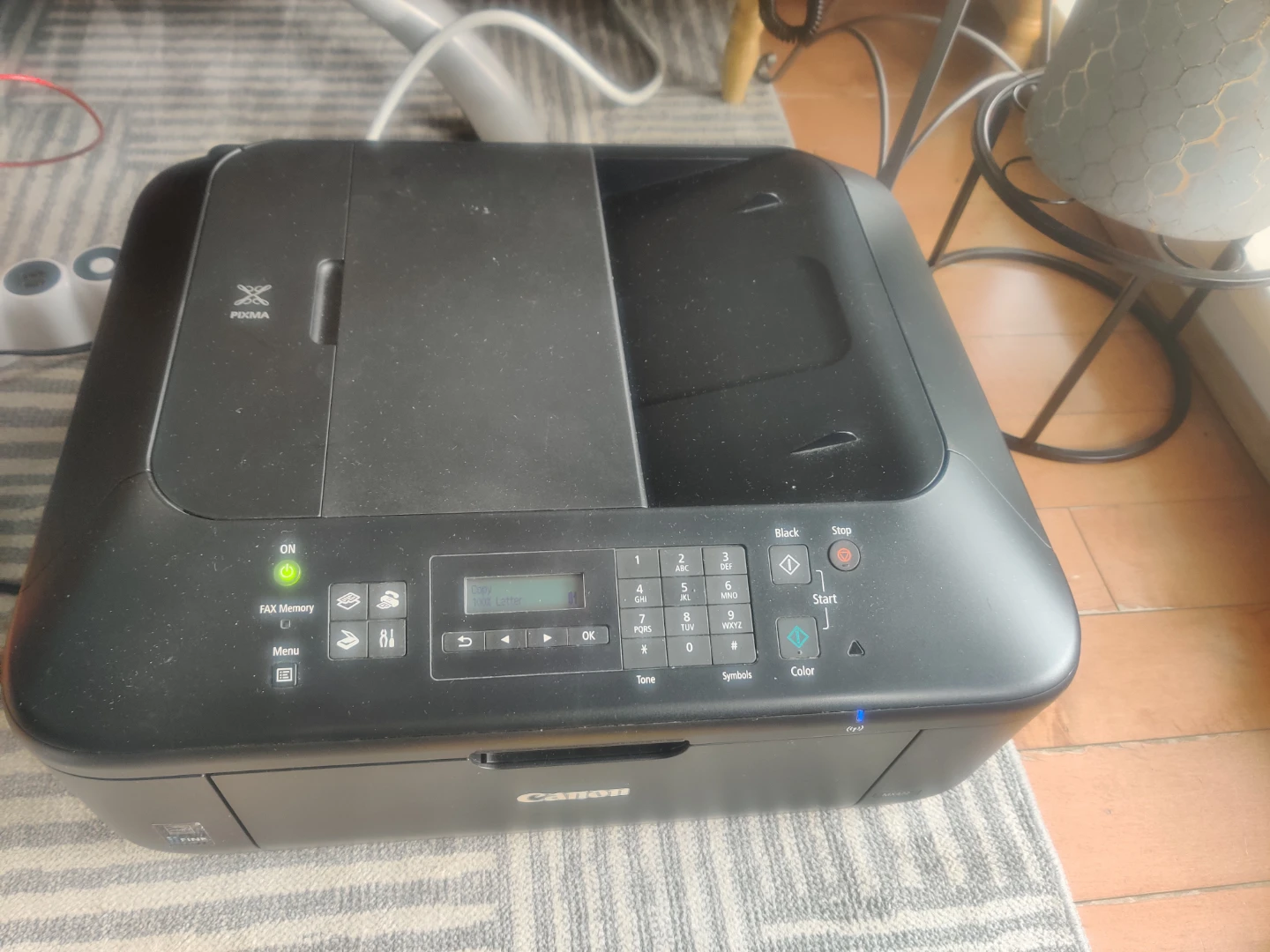 Full Ink Canon PIXMA MX472 All-In-One Printer - photo 4