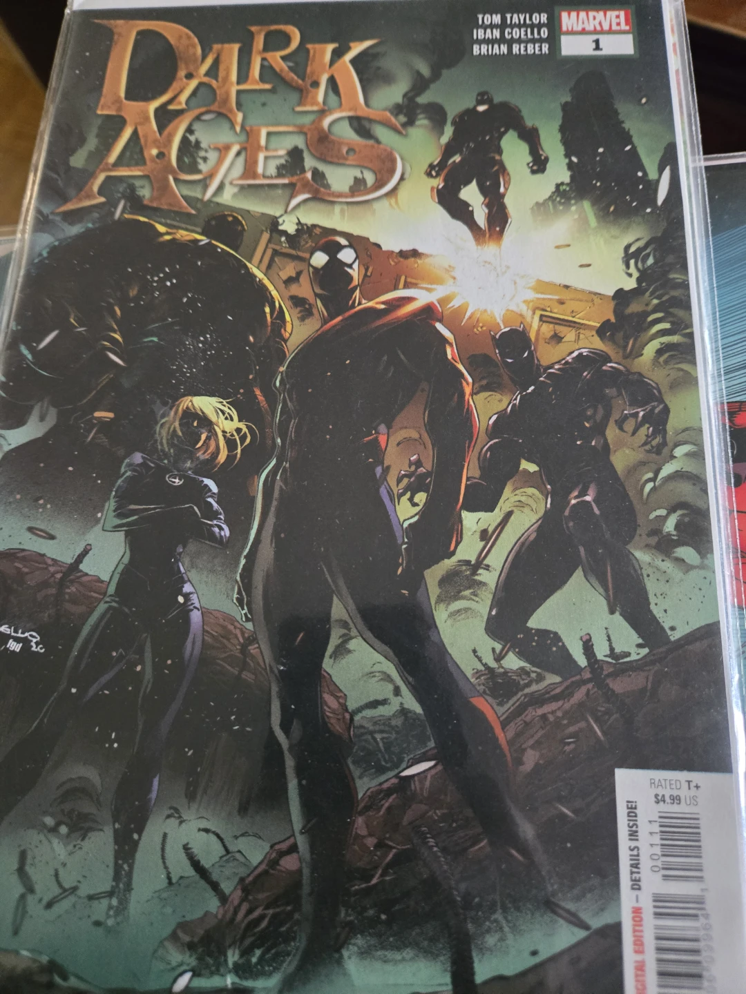 Dark Ages Marvel Comic Book #1