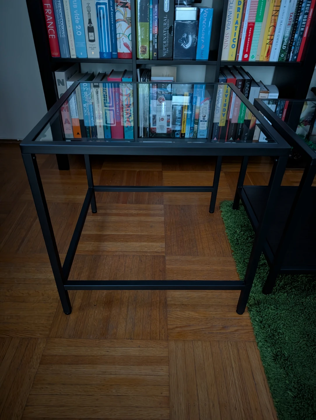 IKEA VITTSJÖ Nesting Coffee Table with Glass Tops - photo 5