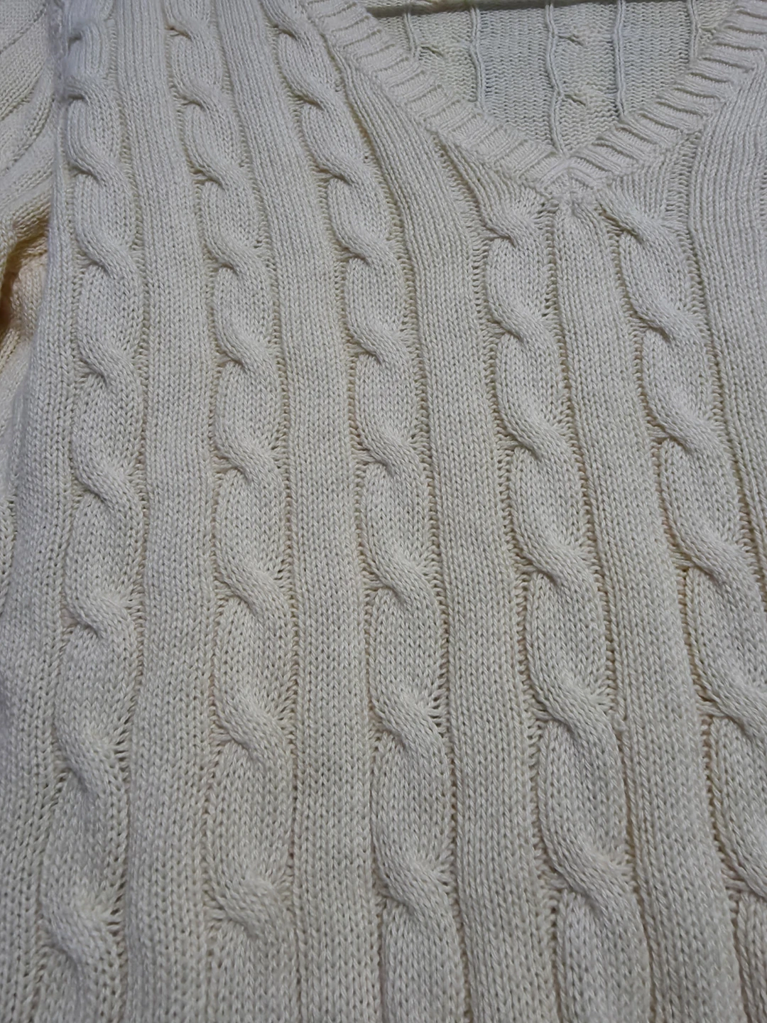 Brandy Melville Yellow Cable Knit Cropped Sweater - photo 3