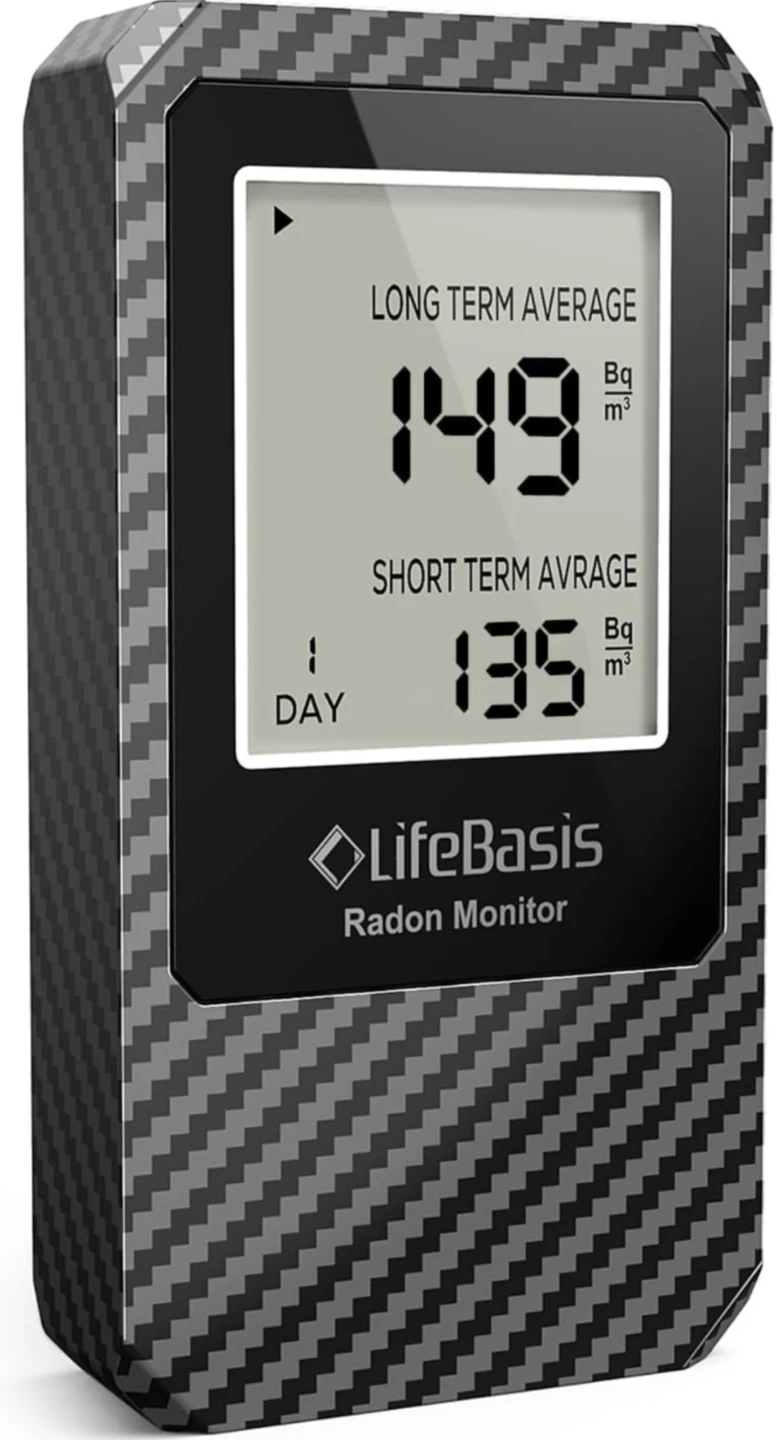 LifeBasis Radon Detector (Home Radon Monitor) - New