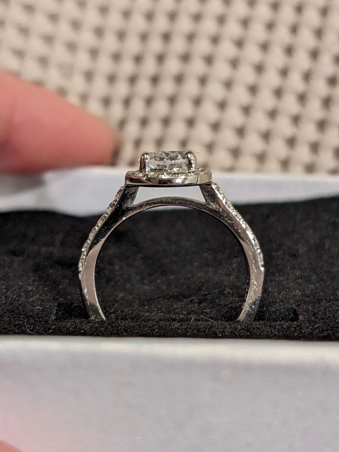 New Size 5 Sterling Silver 1.5CT CZ Ring - photo 2