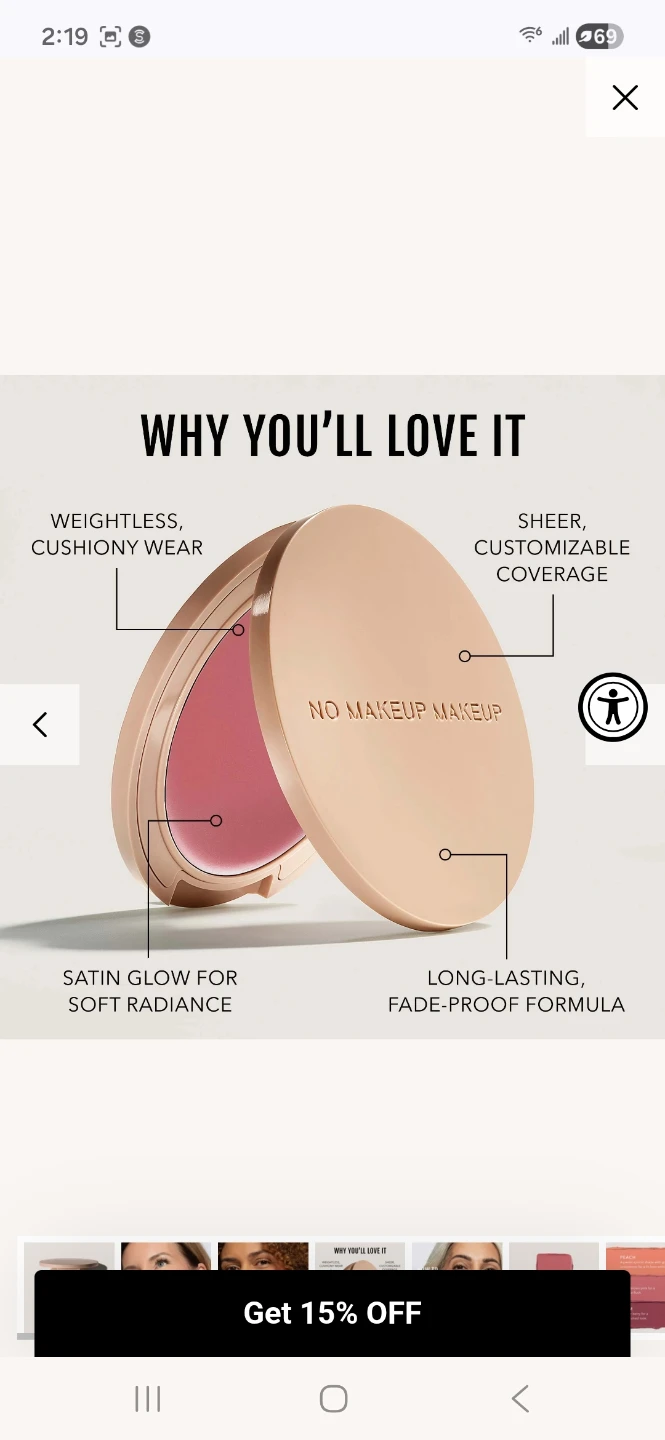 No Makeup Makeup Blush + Lip - Pink - photo 5