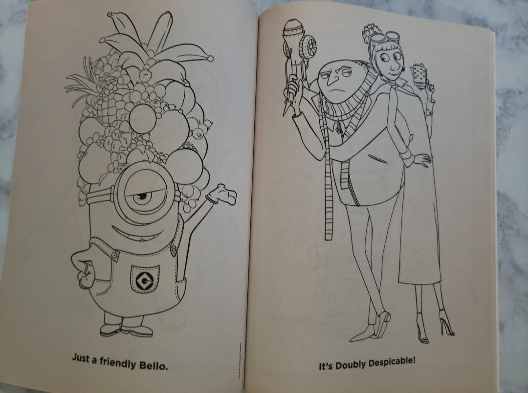 Despicable Me 2 Big Fun Coloring Book - photo 3