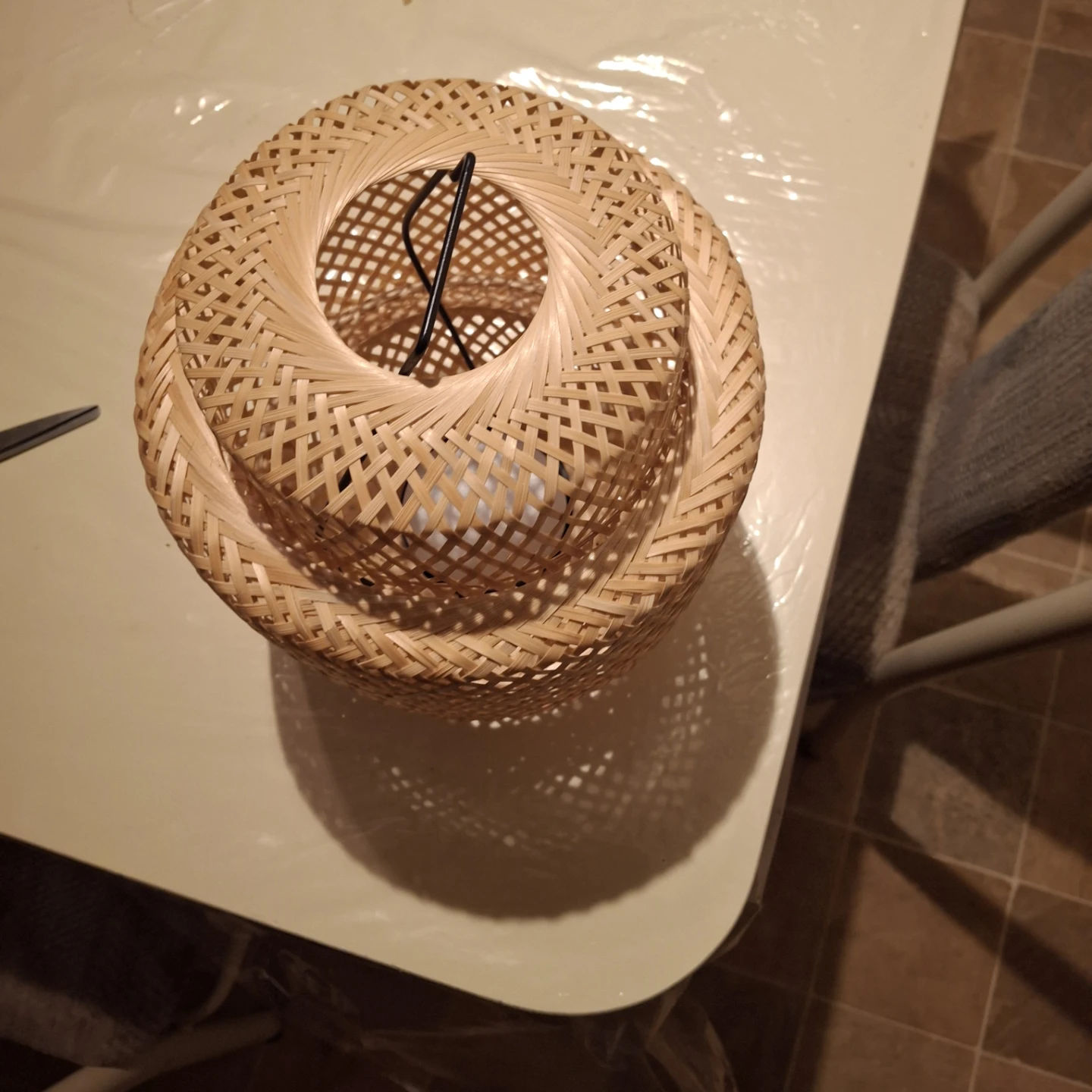 Woven Bamboo Lantern  Lamp Shade - photo 2