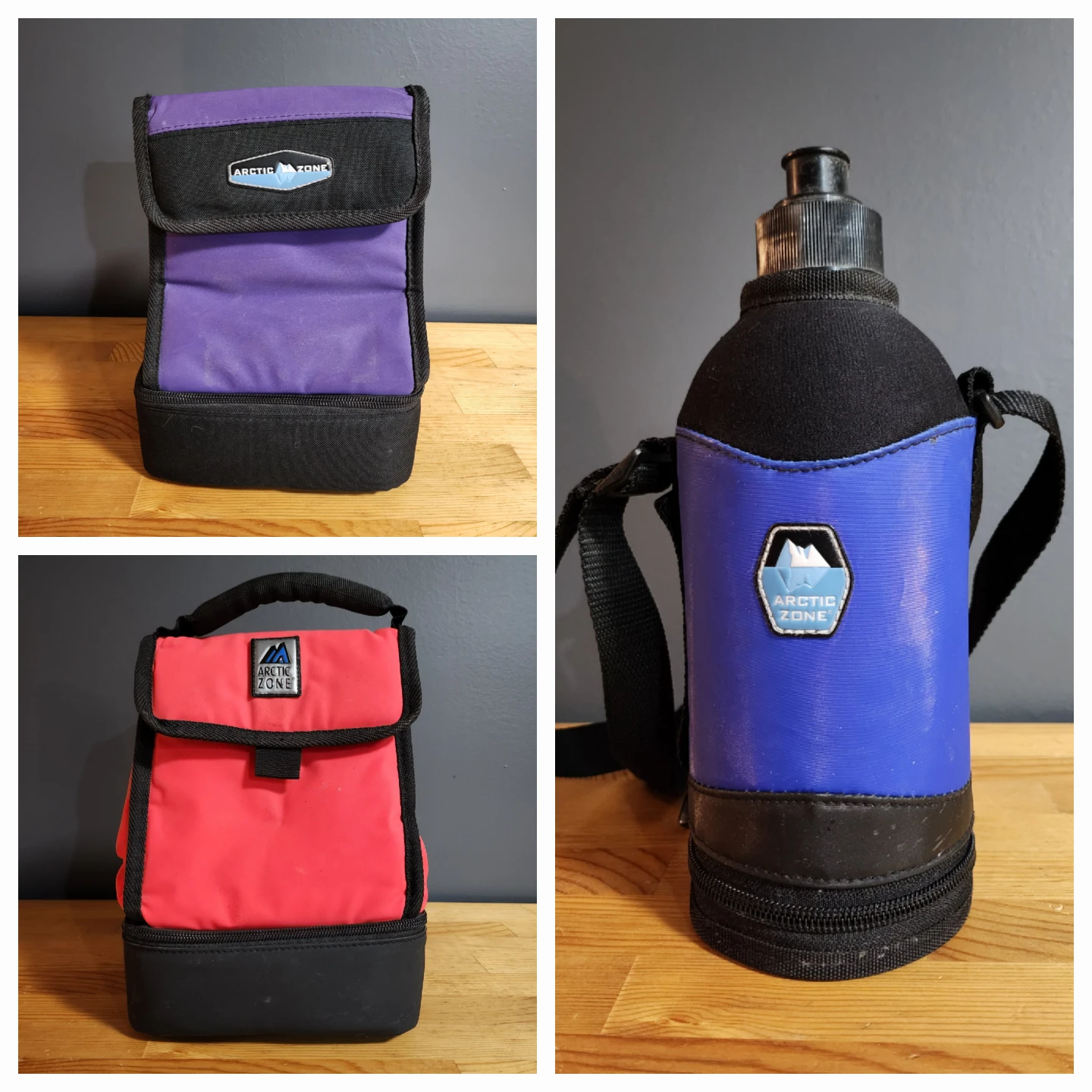 Arctic Zone Insulated Lunch Bag with Water Bottle