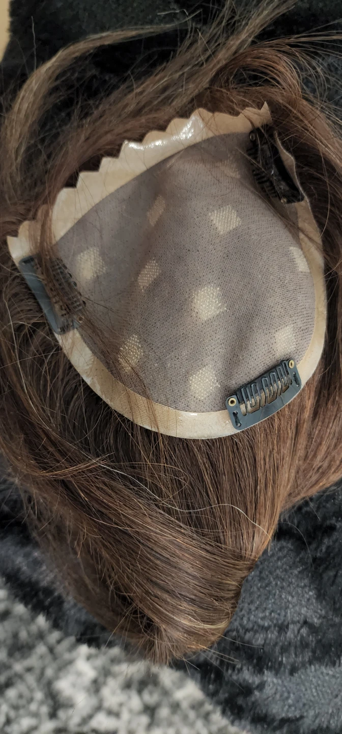 Blonde Hair Topper Clip-in Hair Piece
