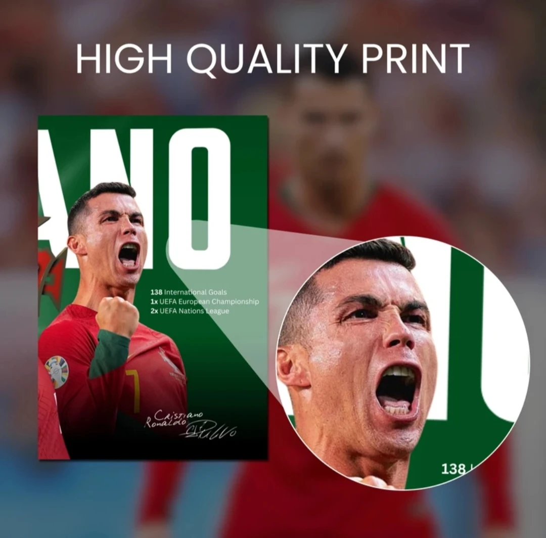 Cristiano Ronaldo Poster Set - 12" x 18" - photo 4