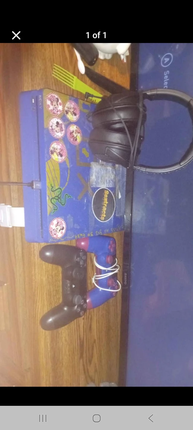 PlayStation 4 with 2 Controllers/headset 160 OBO