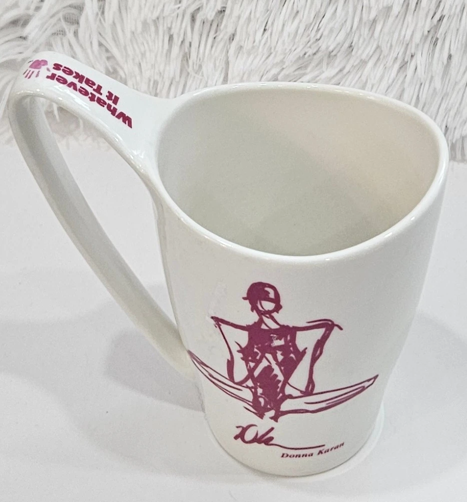 Donna Karan "Whatever It Takes" Mug - as is - photo 4