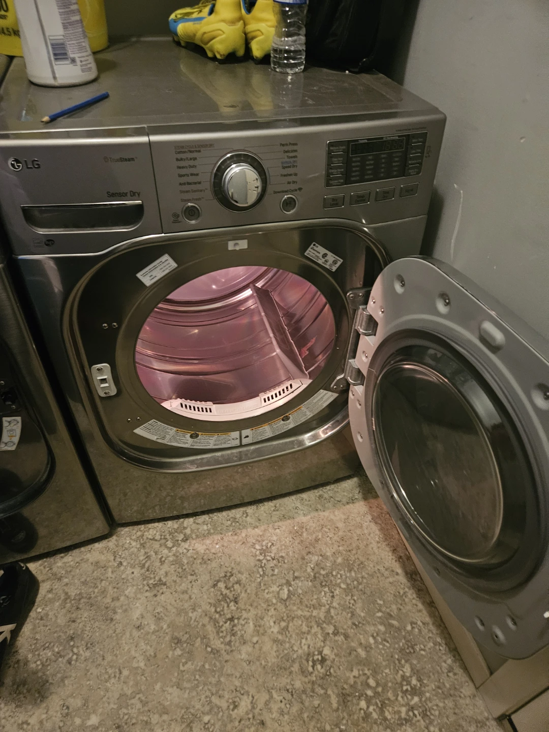 LG Front Load Washer and Dryer Set - photo 3