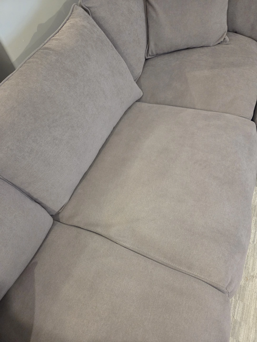 Cloud Sectional Sofa - Grey - photo 3