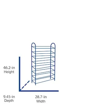 8 Tier Steel Shoe Rack - photo 5
