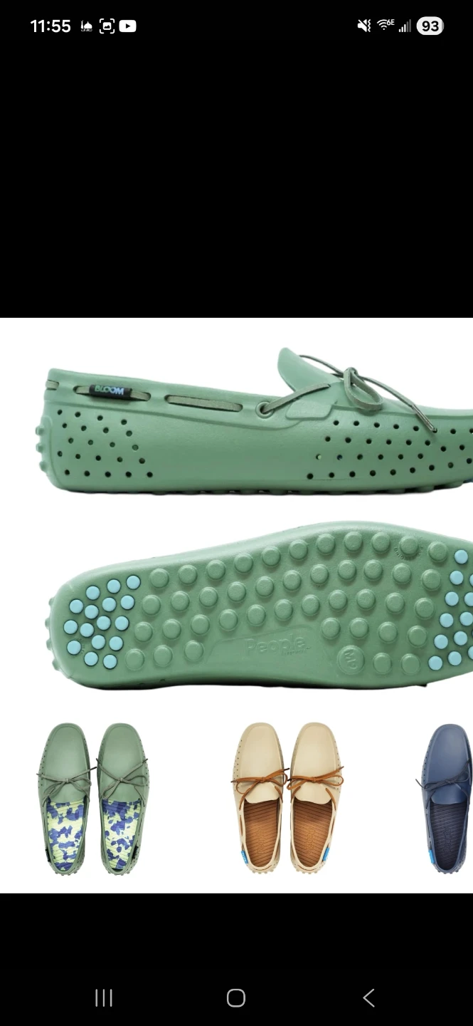 People Footwear The Lennon Bloom Slip On Shoes - Green