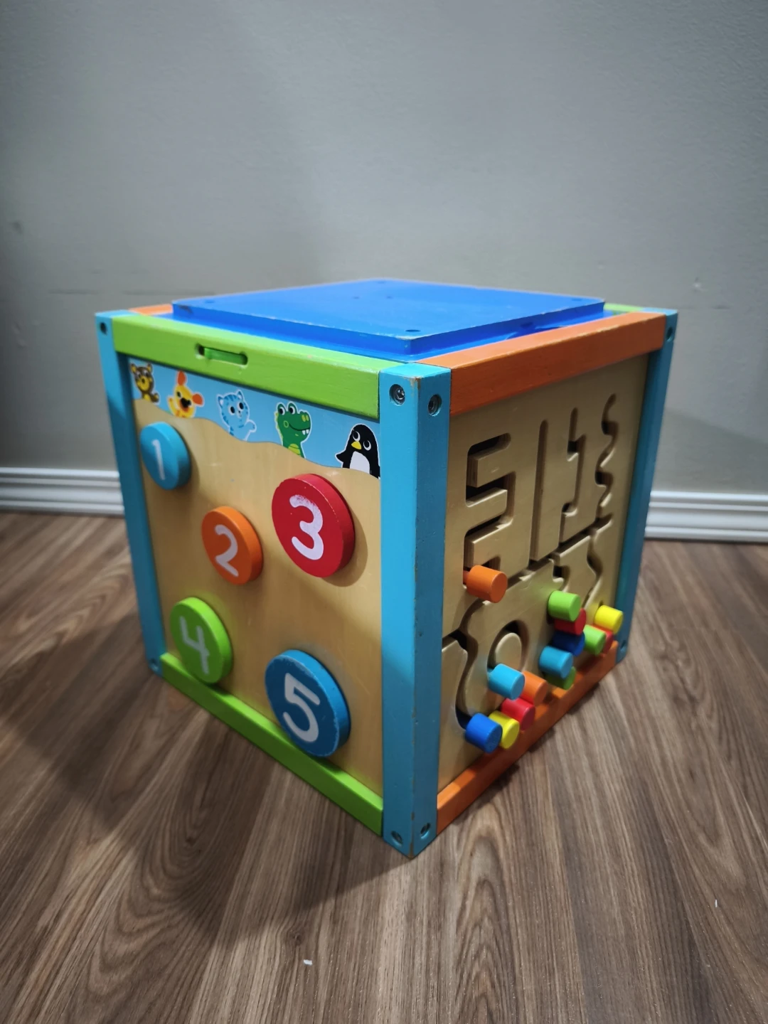 Wooden Activity Cube Toy - photo 3