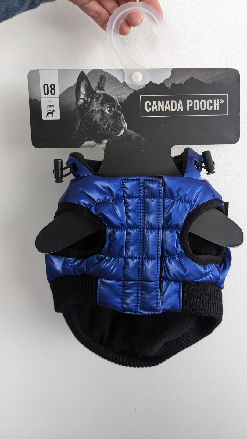 Canada Pooch Shiny Puffer Dog Jacket - BRAND NEW - photo 2