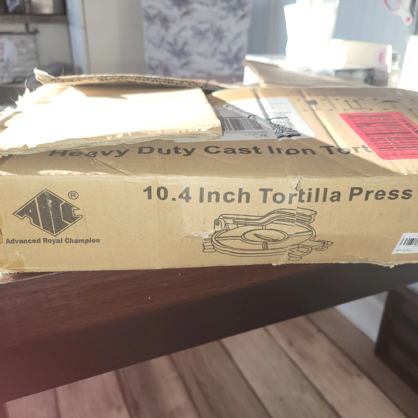 ARC 10.4 Inch Heavy Duty Cast Iron Tortilla Press 🥕