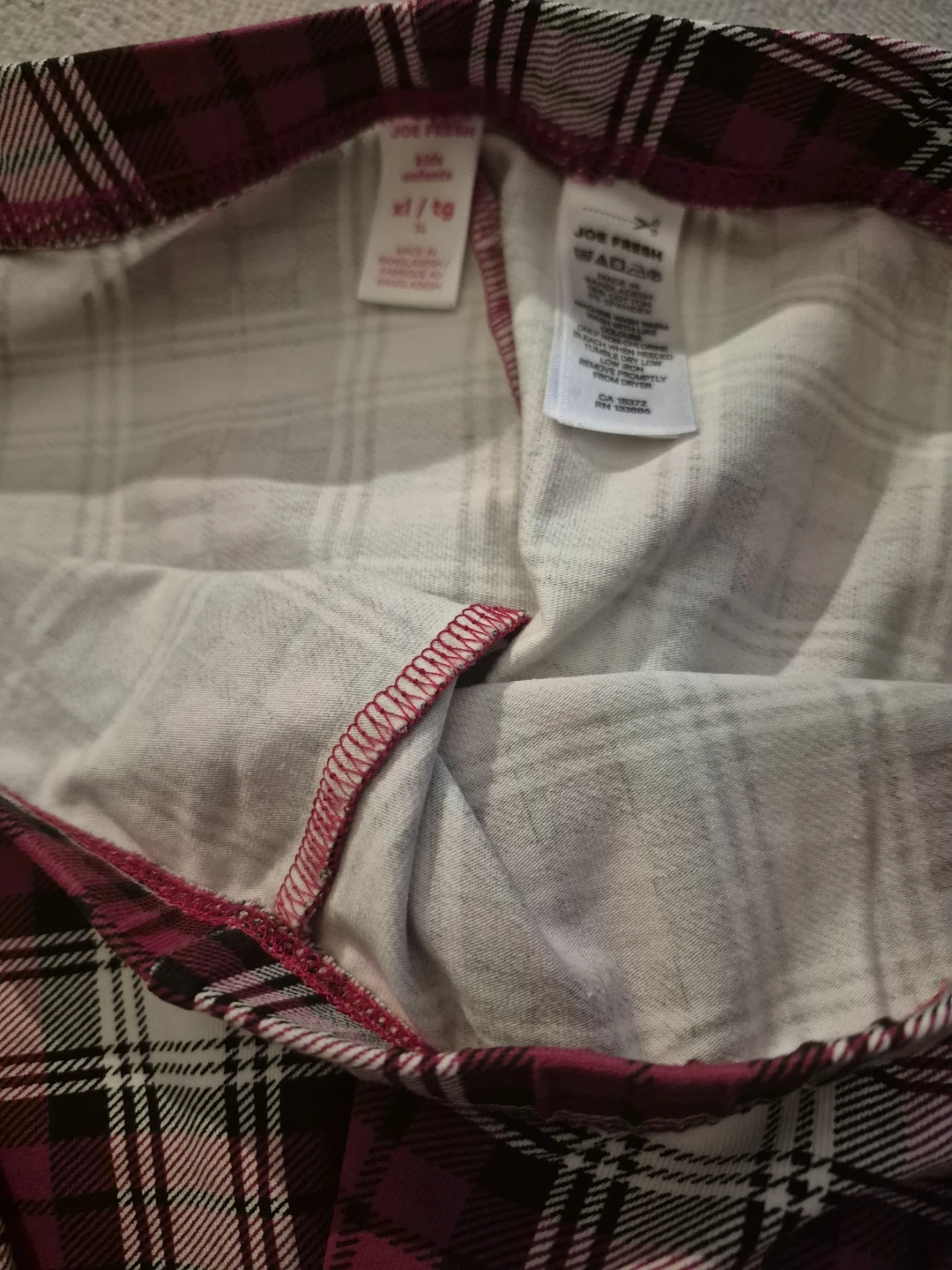 Joe Fresh Plaid Leggings XL/TG - photo 2