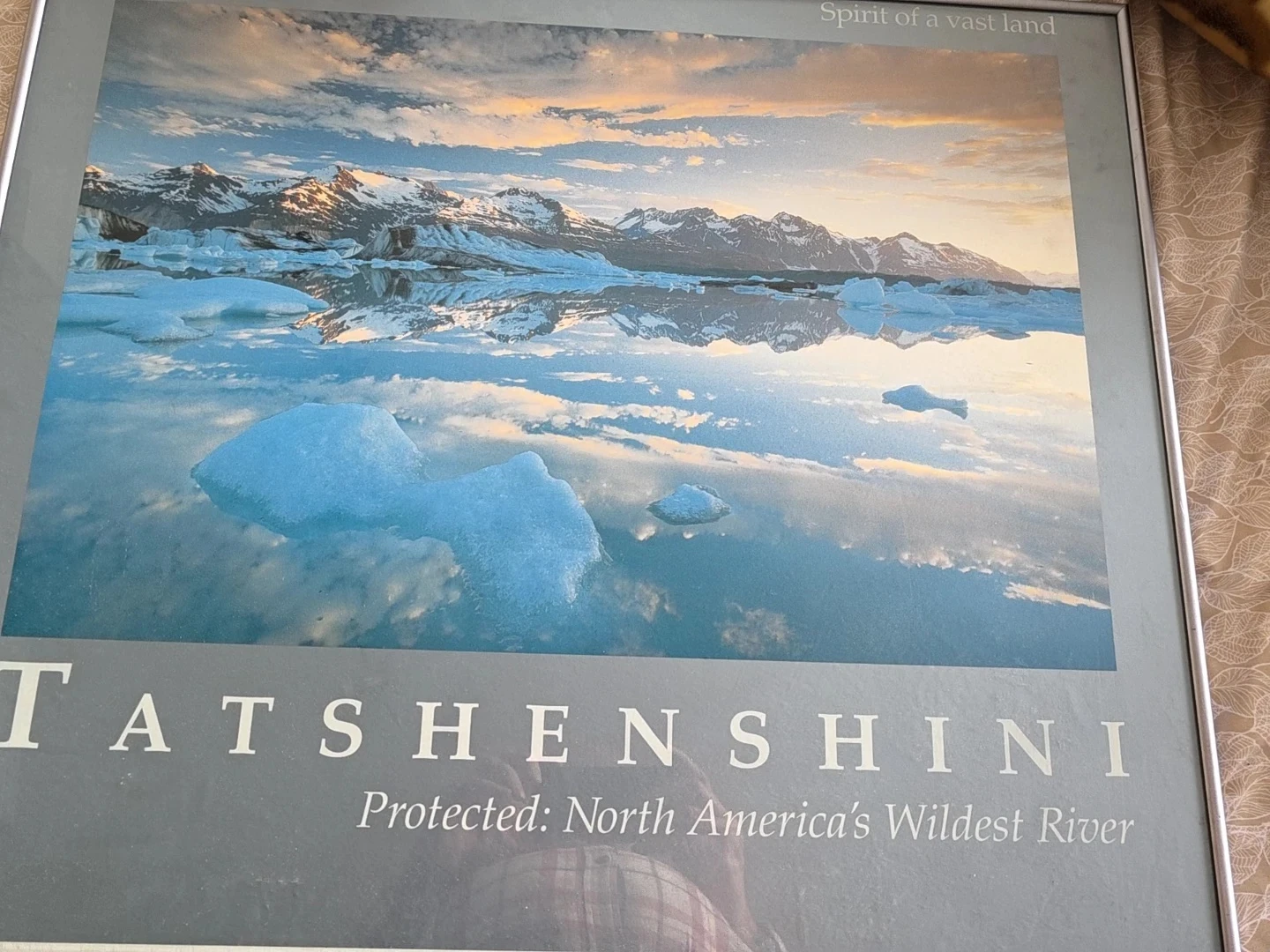 29 1/2  x 25" Tatshenshini framed Art Print