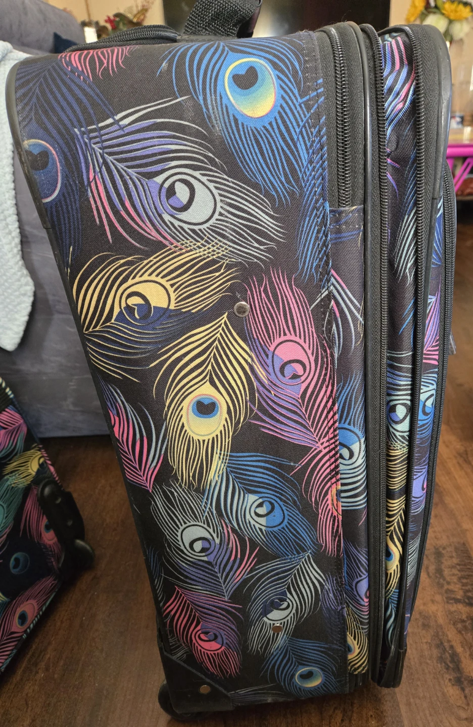 Tracker Luggage Set - Peacock Feather Pattern - photo 3