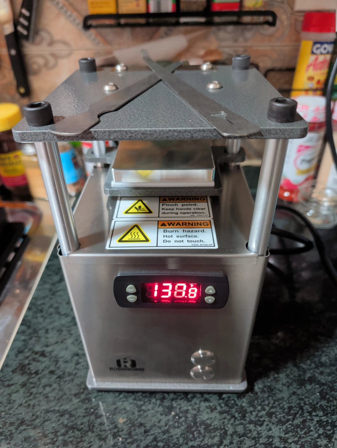 RosinBomb Rocket Small Electric Rosin Press - photo 3