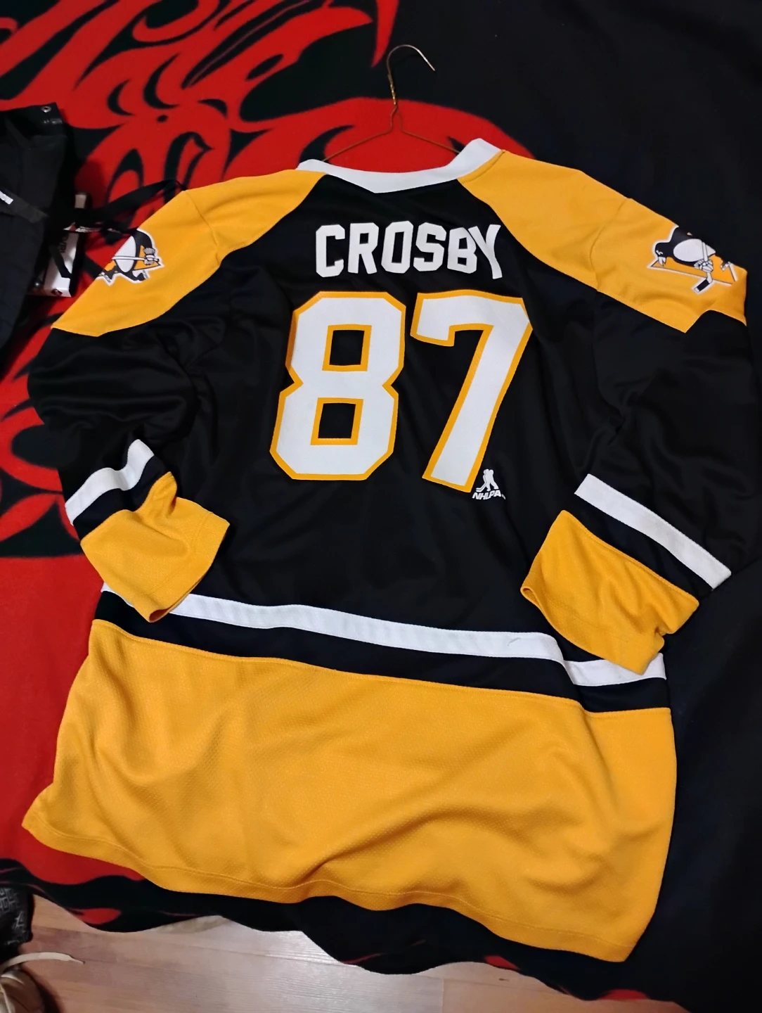 Pittsburgh Penguins Crosby 87 Hockey Jersey - photo 2