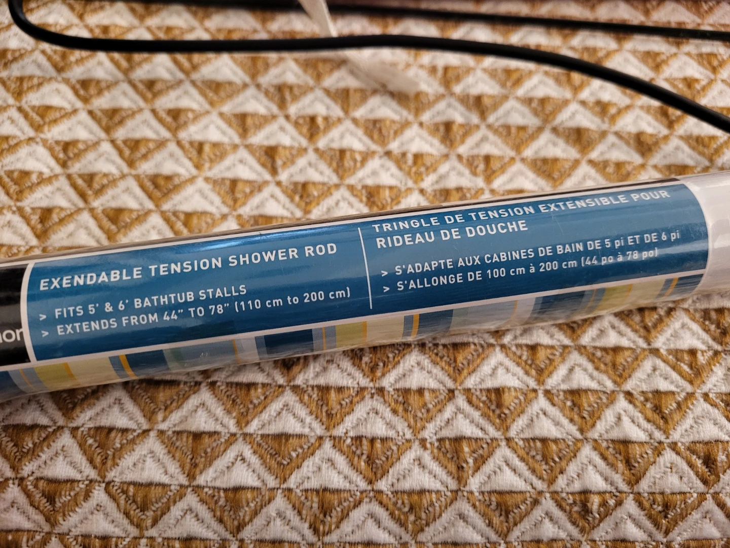 Extendable Tension Shower Rod - photo 2