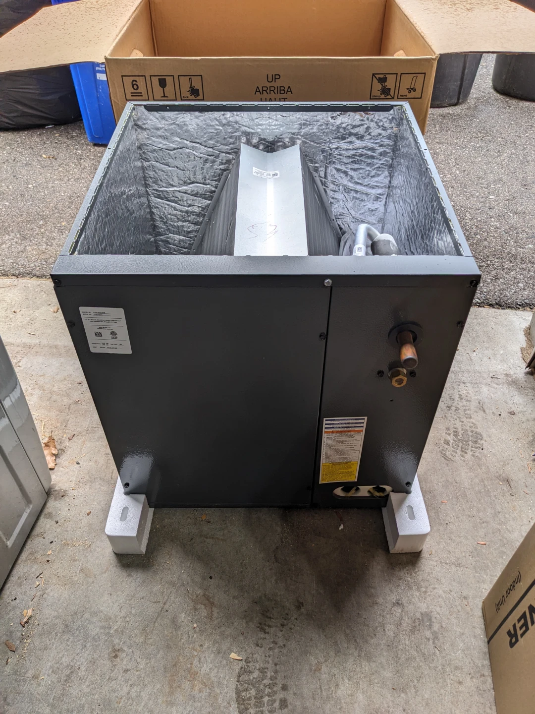 Air conditioner coil up to 3.5 ton